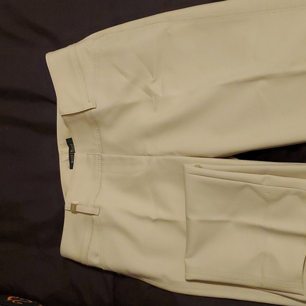 Whit House Black market slim fit perfect form dress slacks 00R